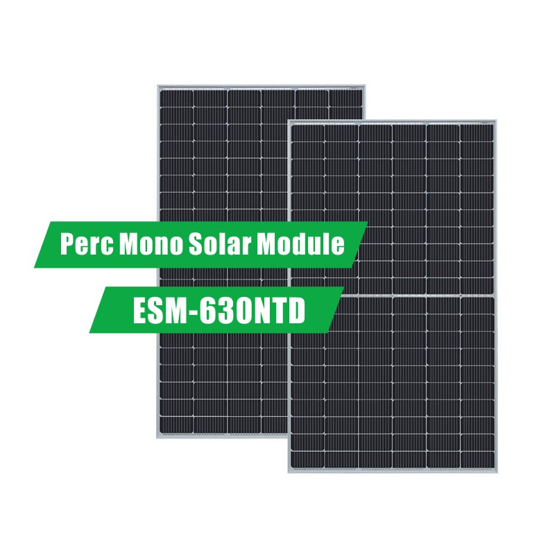 module solaire à moitié coupé