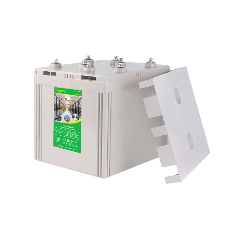 Batterie solaire à cycle profond au plomb et au carbone 2V