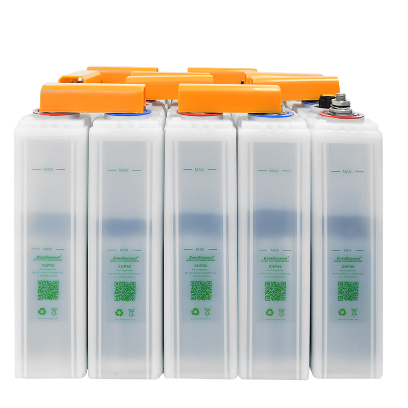 Batterie NICD à plaque fritrée rechargeable 1.2 V pour le système solaire