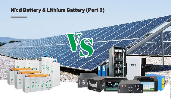 nicd vs batteries au lithium (partie 2)