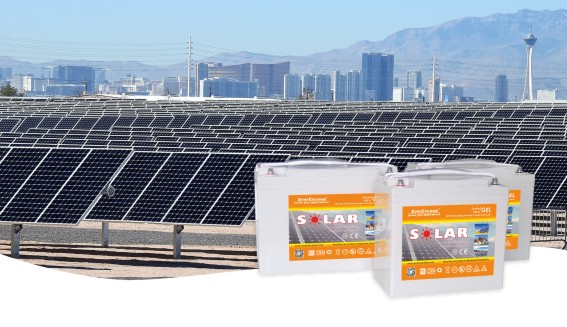 Installation réussie de batteries solaires pour le projet solaire au Liban