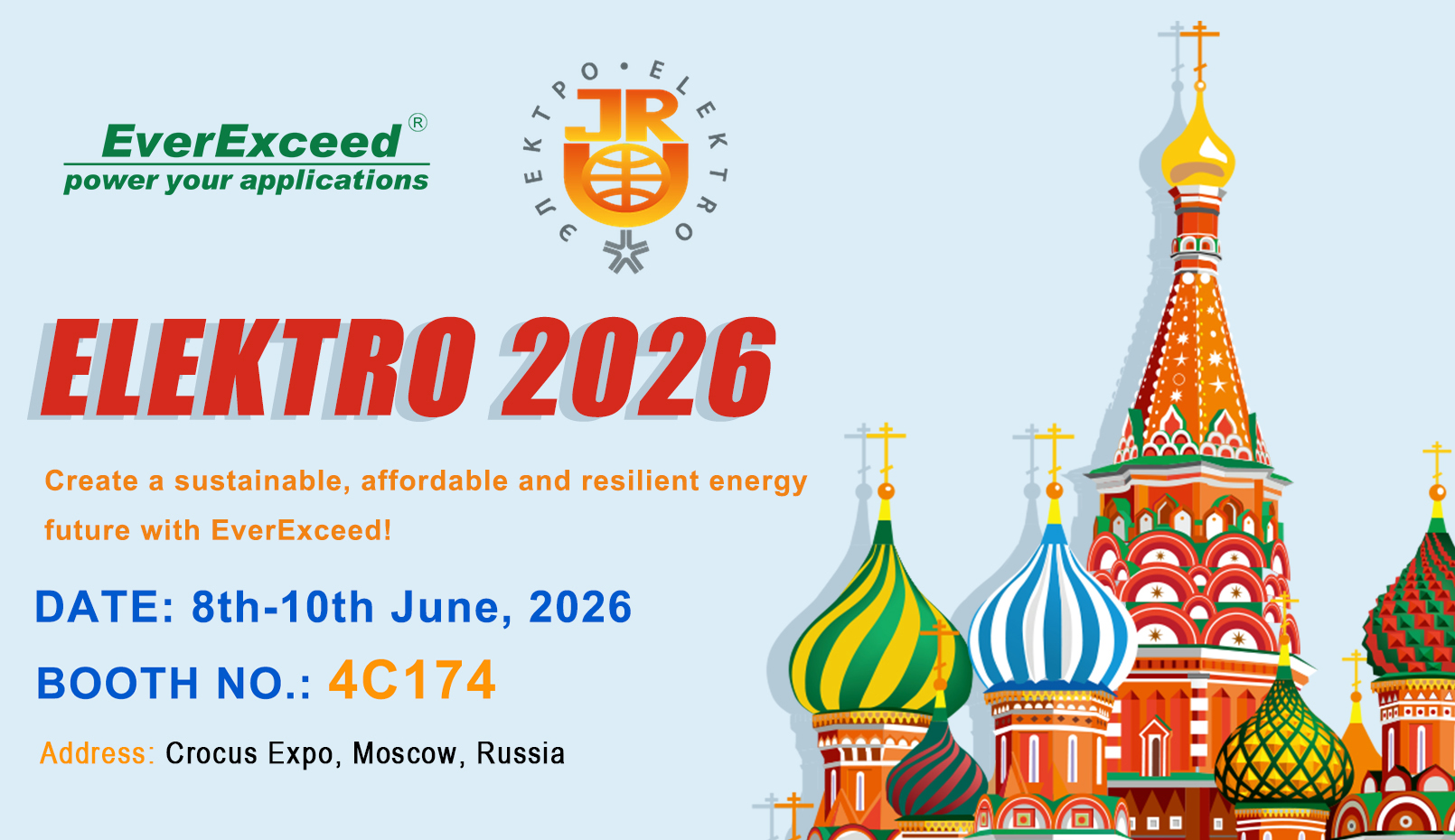Venez rencontrer EverExceed à ELEKTRO 2026