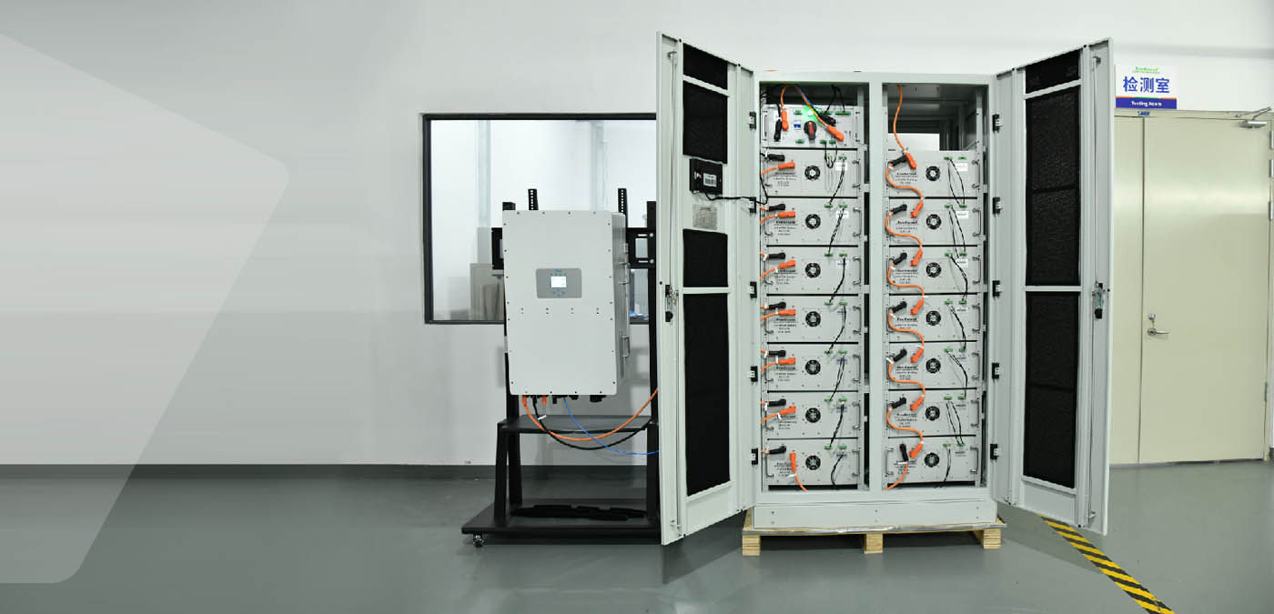 Batterie au lithium 716,8 V 280 A pour systèmes de stockage d'énergie commerciaux et industriels, compatible avec l'onduleur Deye