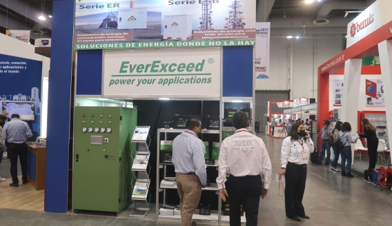 everexceed's participation réussie à l'expo electrica internacional-2022
