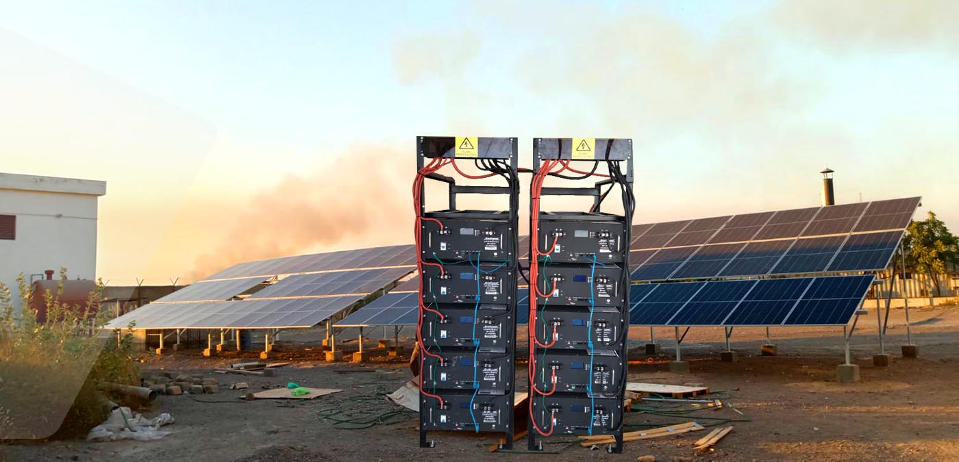 Batteries solaires LiFePO4 48 V 200 Ah