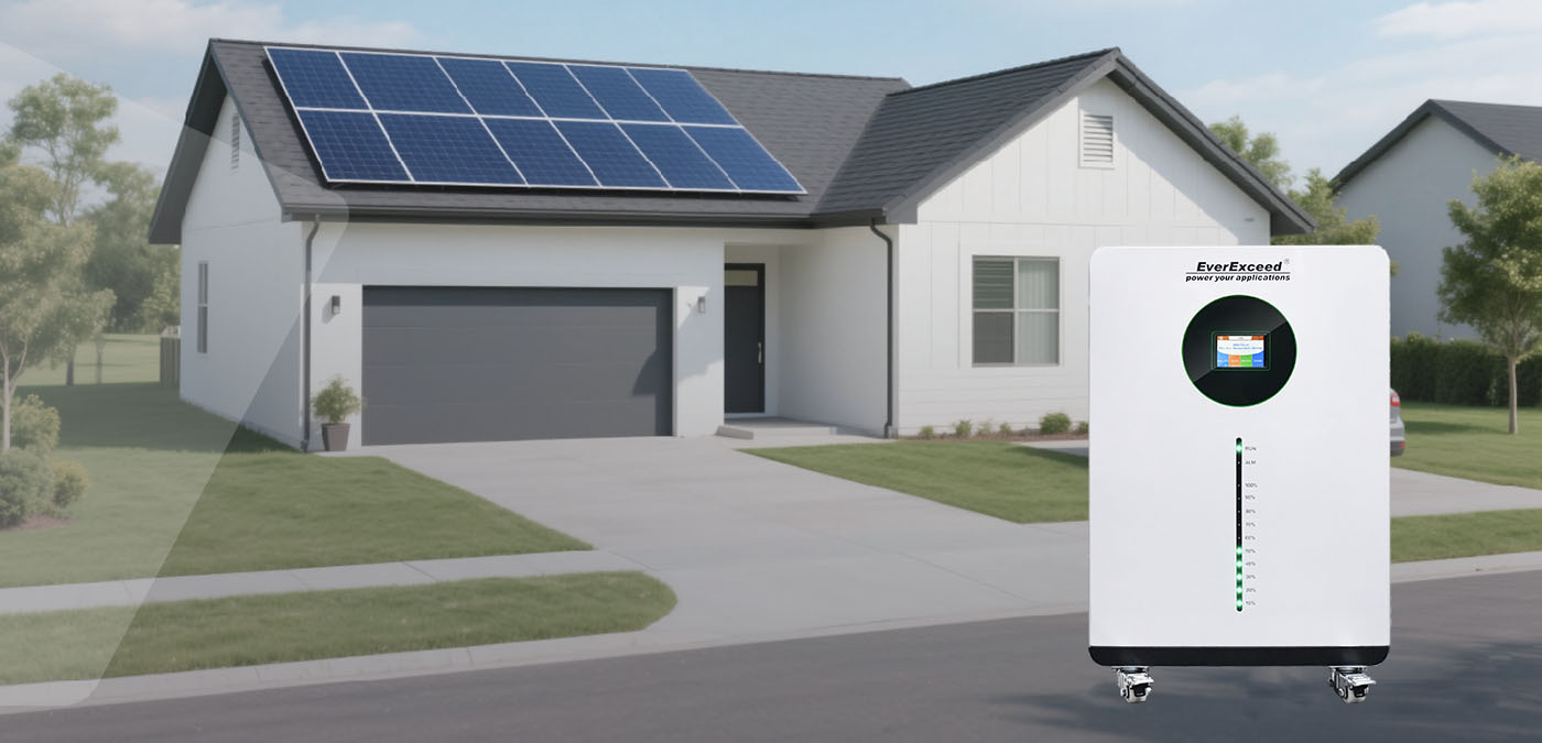 Batteries mobiles solaires au lithium 48 V 280 Ah