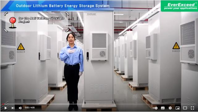 Système de stockage d'énergie extérieur à batterie au lithium EverExceed