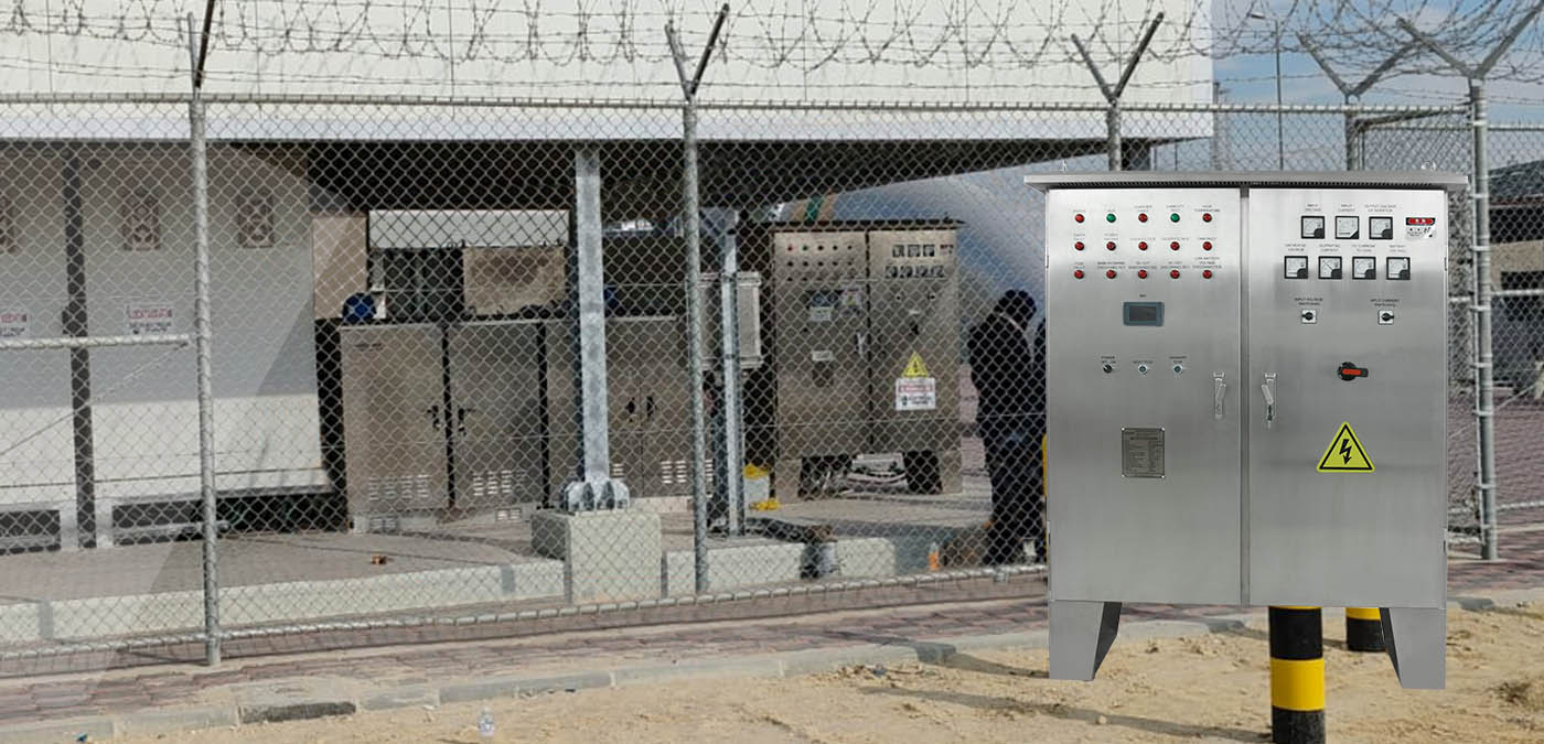 Chargeur industriel uXcel 24V300A pour la compagnie pétrolière koweïtienne