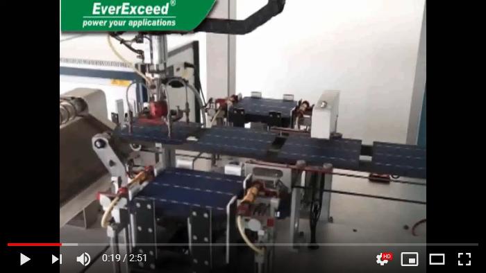 Everexceed ligne de production de modules solaires